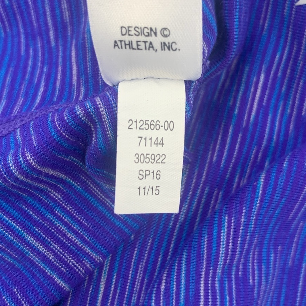 Athleta Mid-Rise Energy Power Up Capri Crop Legging Women’s Size Small - Picture 7 of 8